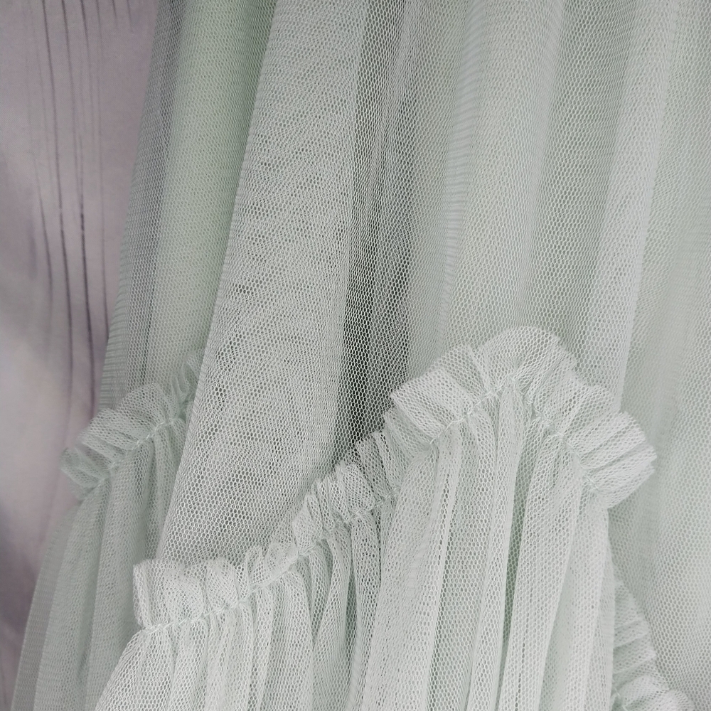 Mint Green Tulle Fairy Skirt - Picture 5 of 7